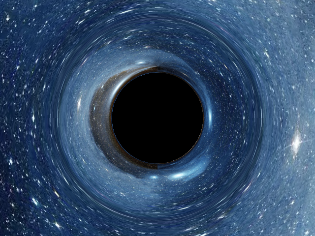 Black Hole Sample Render
